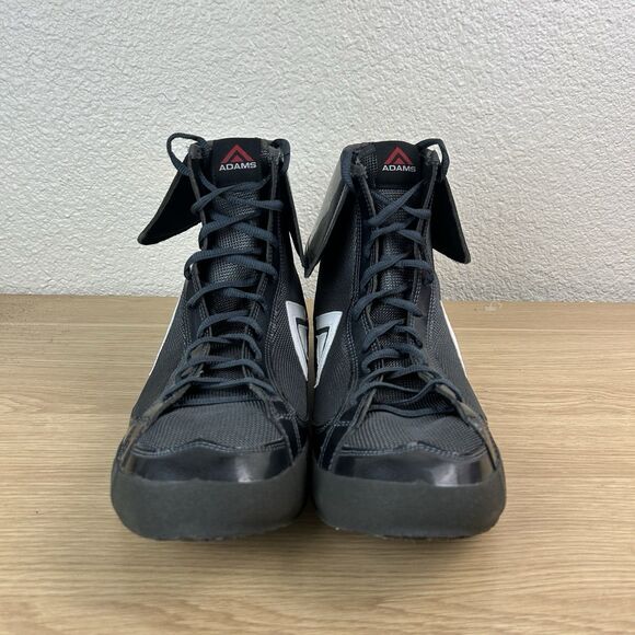 Adams O Pro Boxing OX Cool Gray Black Boxing Boots Shoes Men’s Sz 13 - Picture 3 of 9